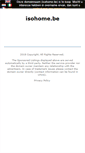Mobile Screenshot of isohome.be